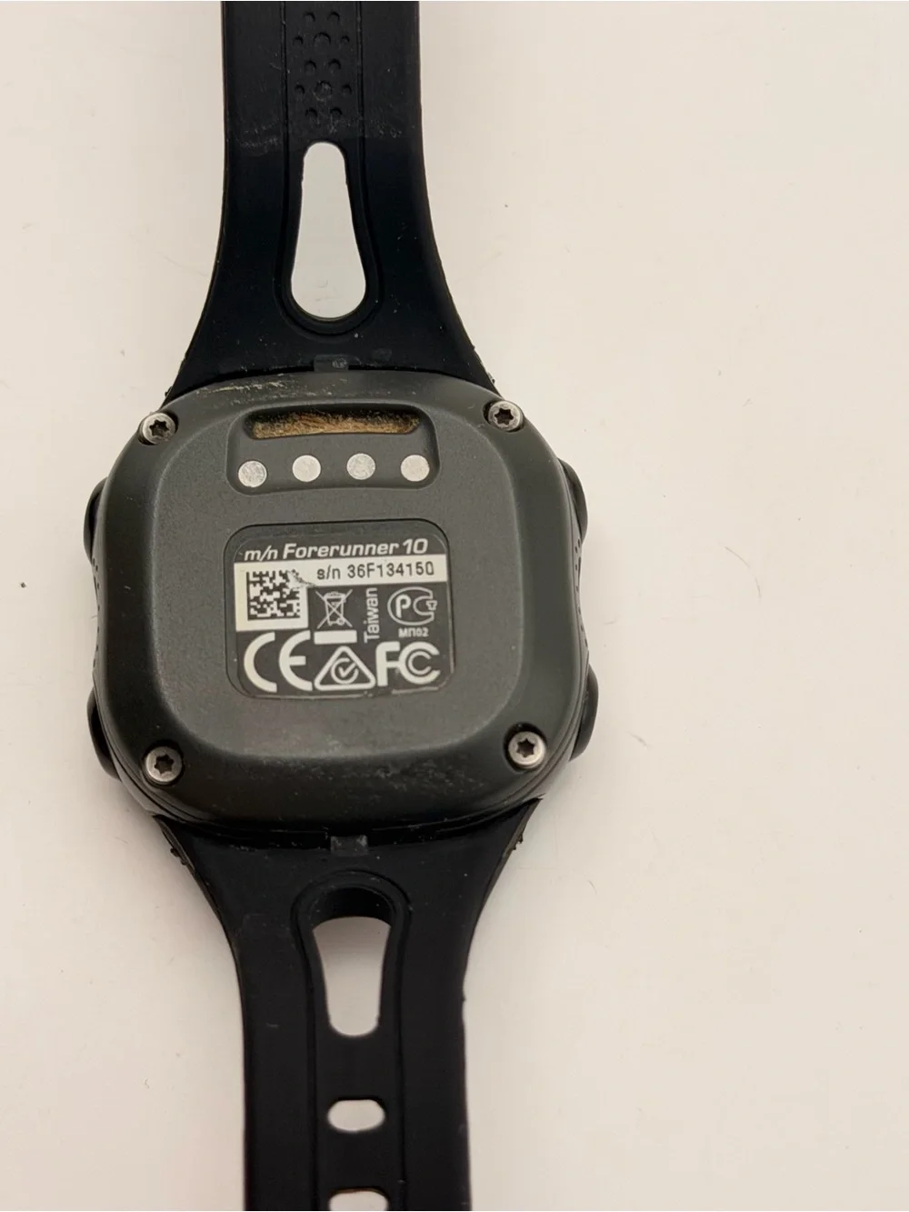 Garmin Forerunner 10, GPS, Smartwatch, Tested, New Bands, Charger, Sm, Rare